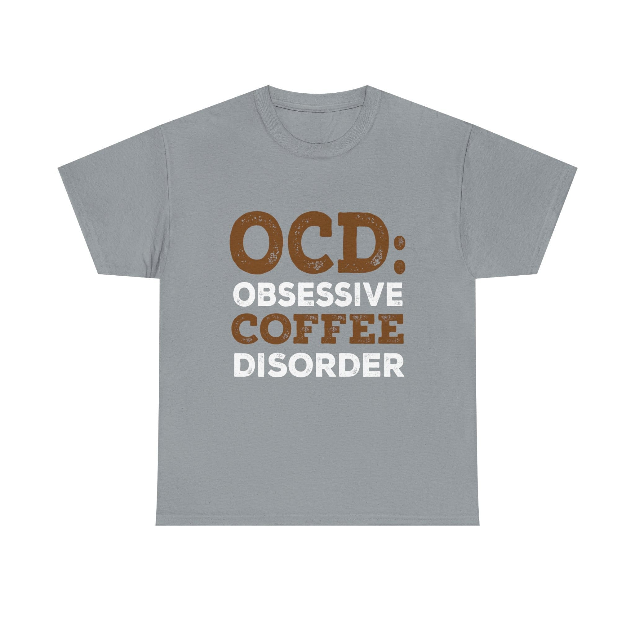 OCD: Obsessive Coffee Disorder Unisex Heavy Cotton T-shirt