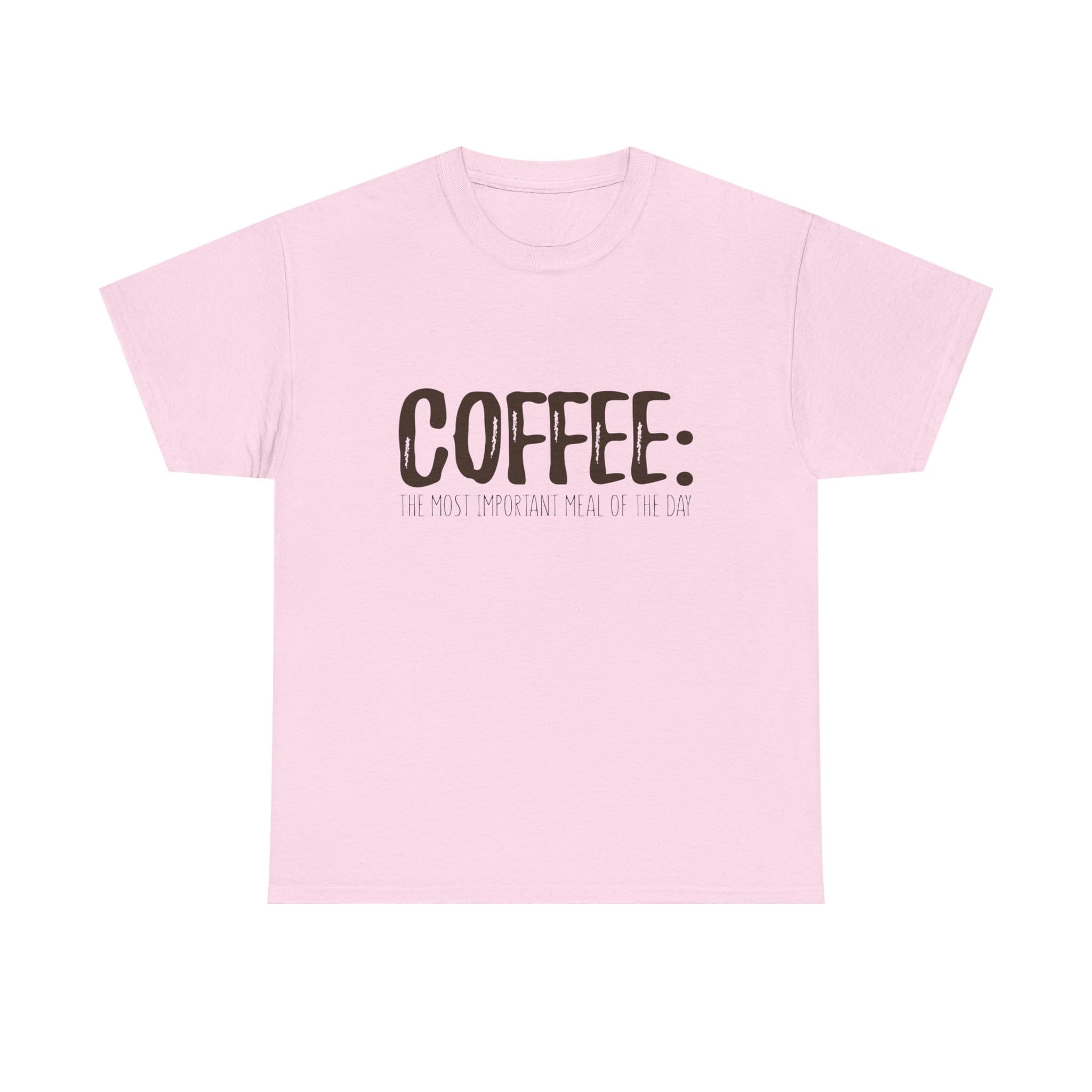 Coffee: The Most Important Meal Of The Day T-Shirt