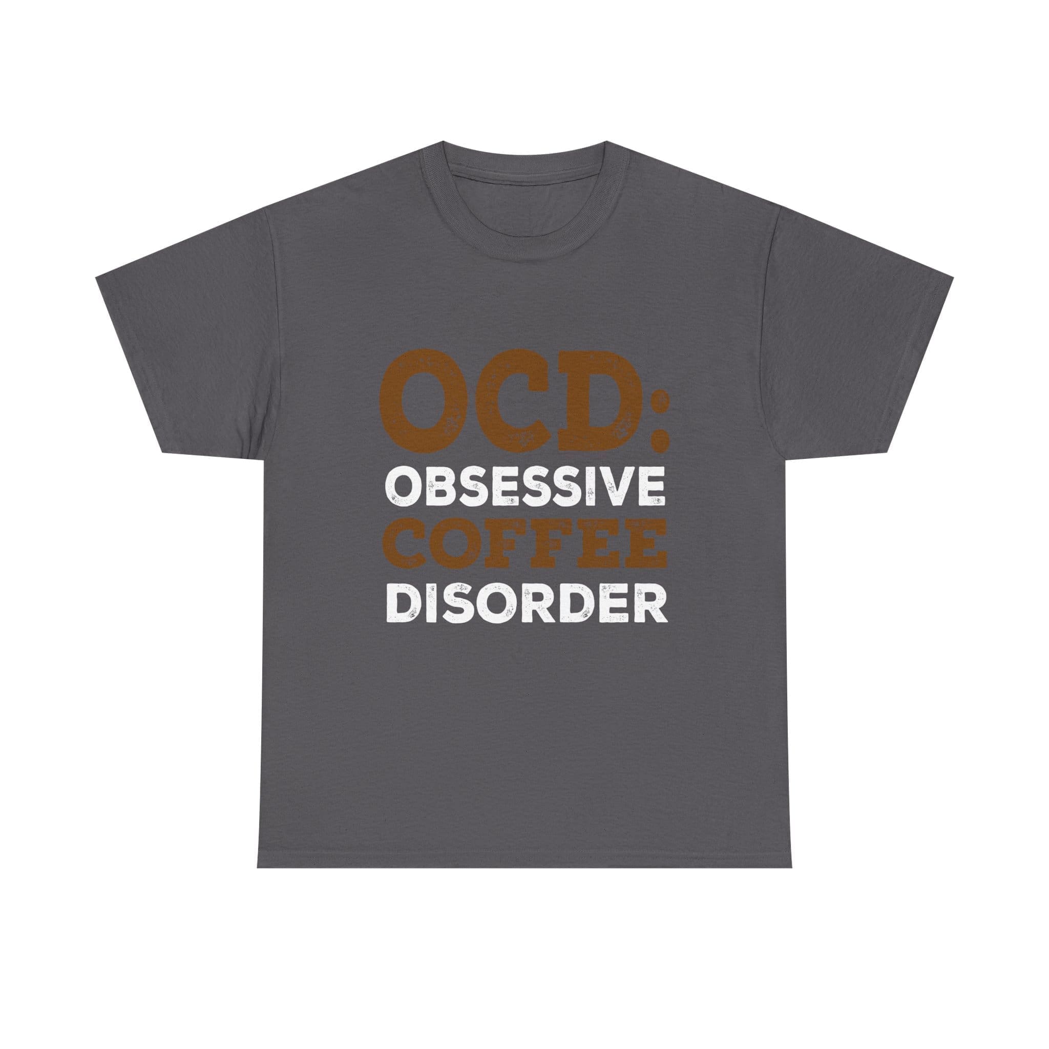 OCD: Obsessive Coffee Disorder Unisex Heavy Cotton T-shirt