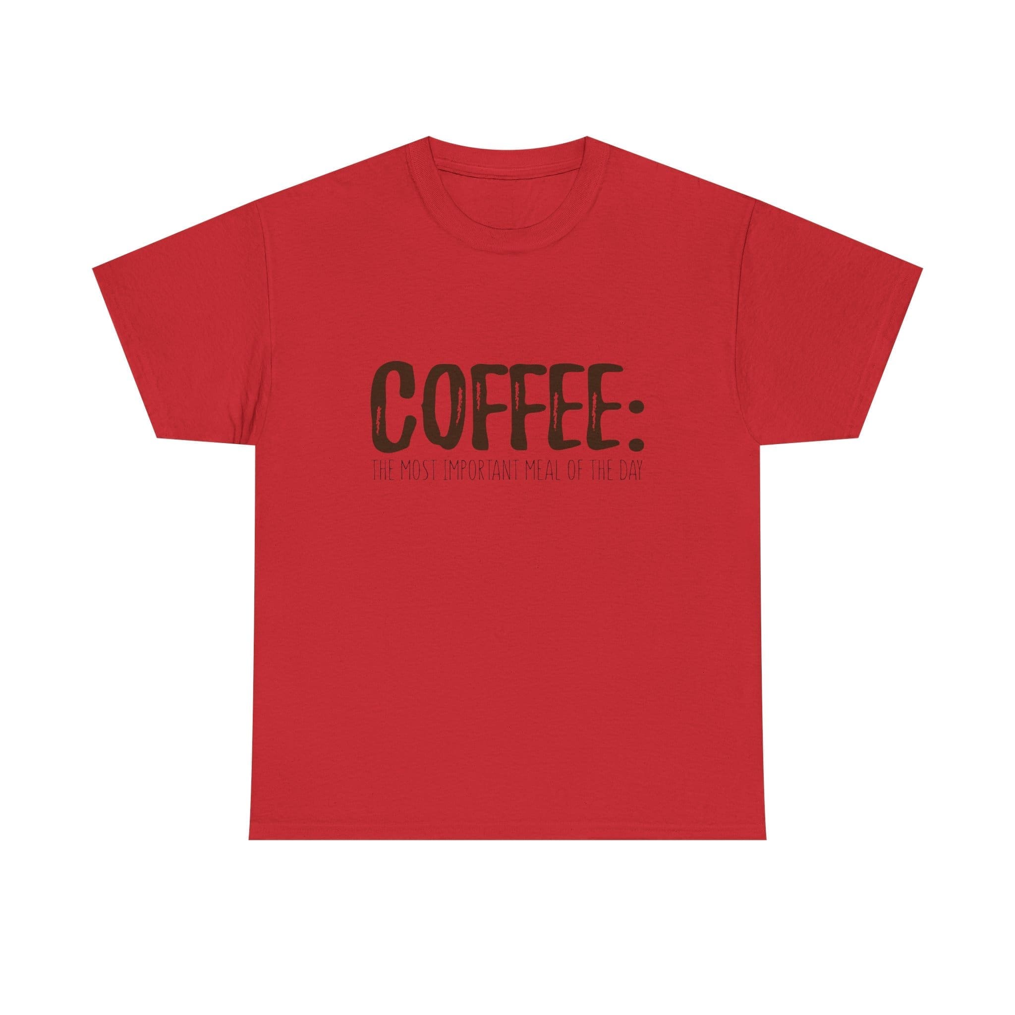 Coffee: The Most Important Meal Of The Day T-Shirt