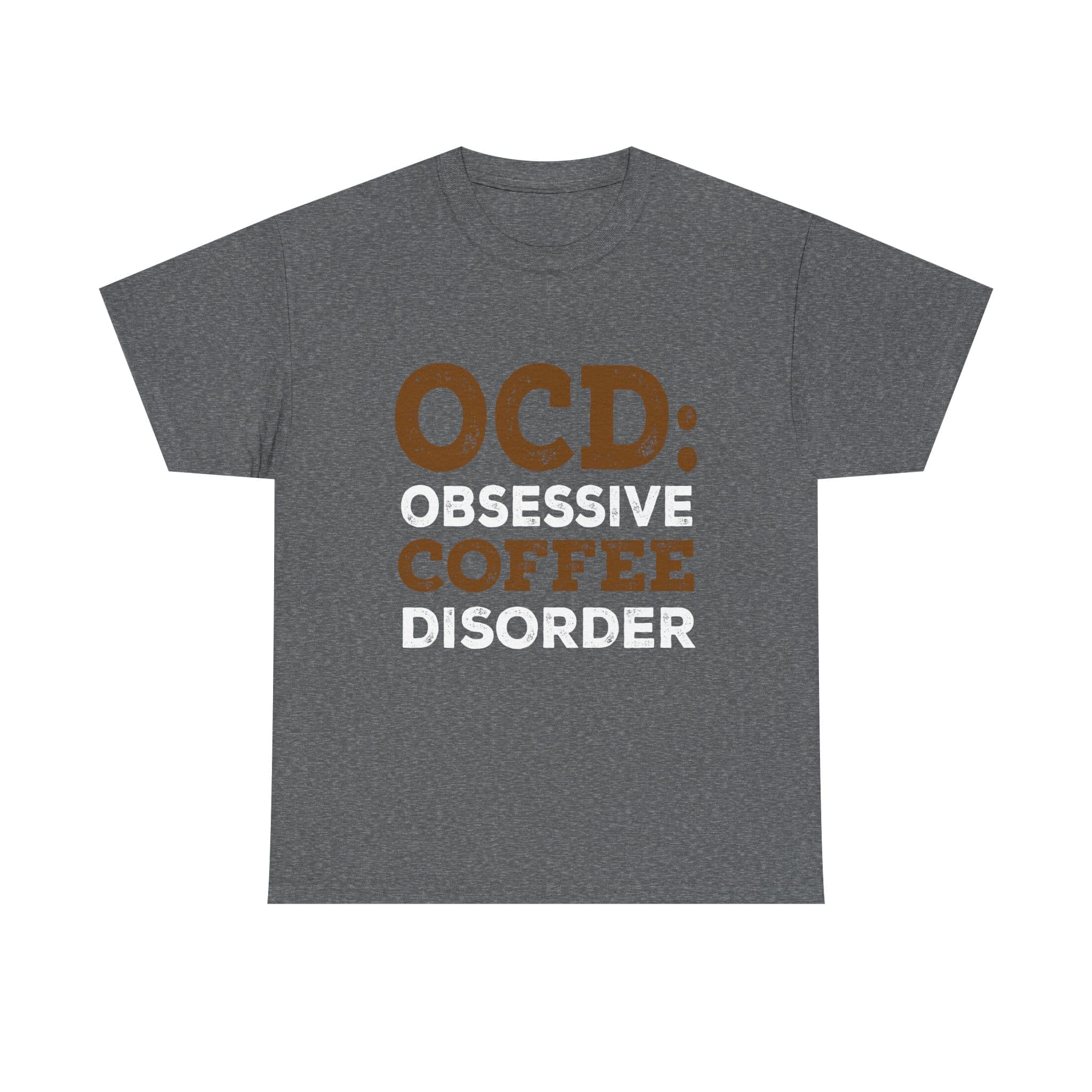 OCD: Obsessive Coffee Disorder Unisex Heavy Cotton T-shirt