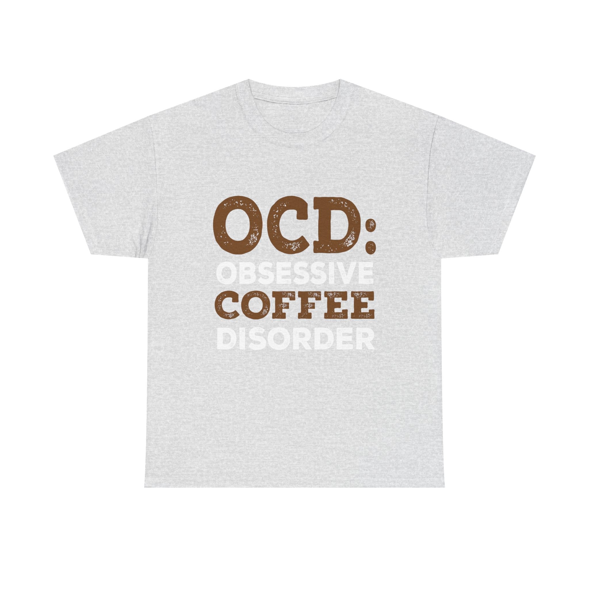 OCD: Obsessive Coffee Disorder Unisex Heavy Cotton T-shirt