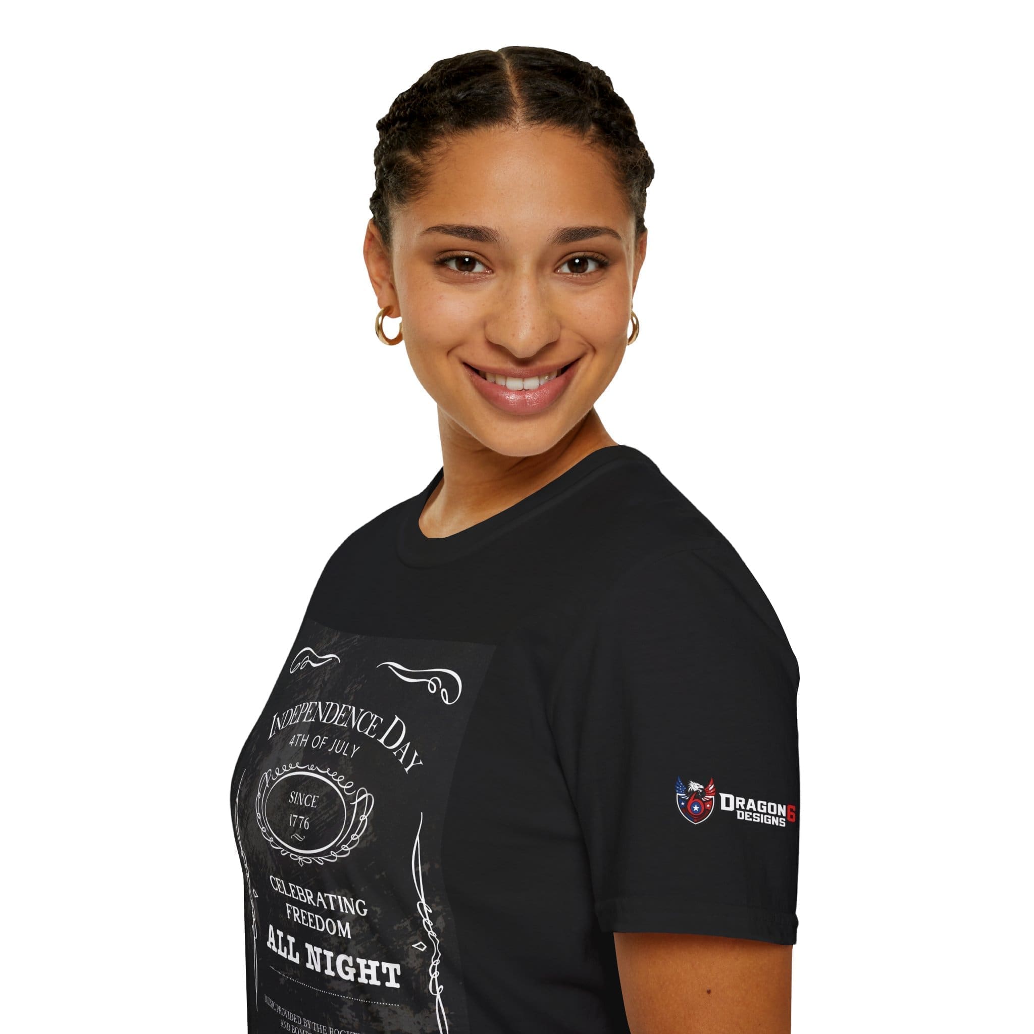 Independence Day Whiskey Design Patriotic T-Shirt