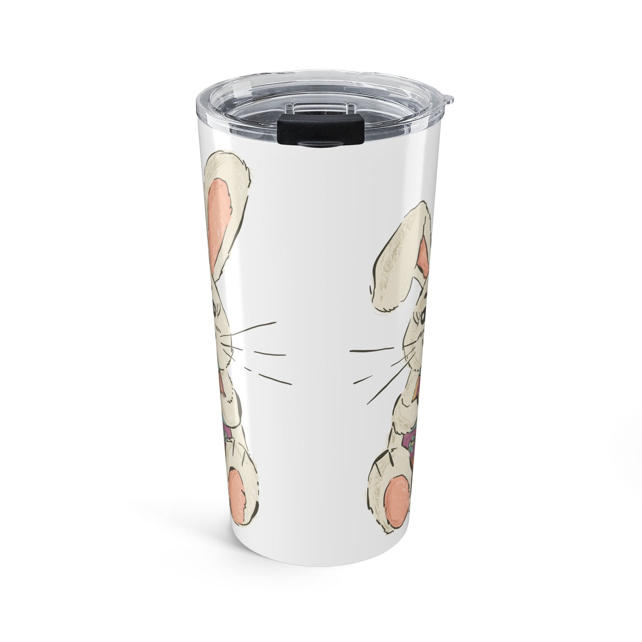 Easter Bunny 20oz Tumbler – Cute Watercolor Rabbit Travel Mug